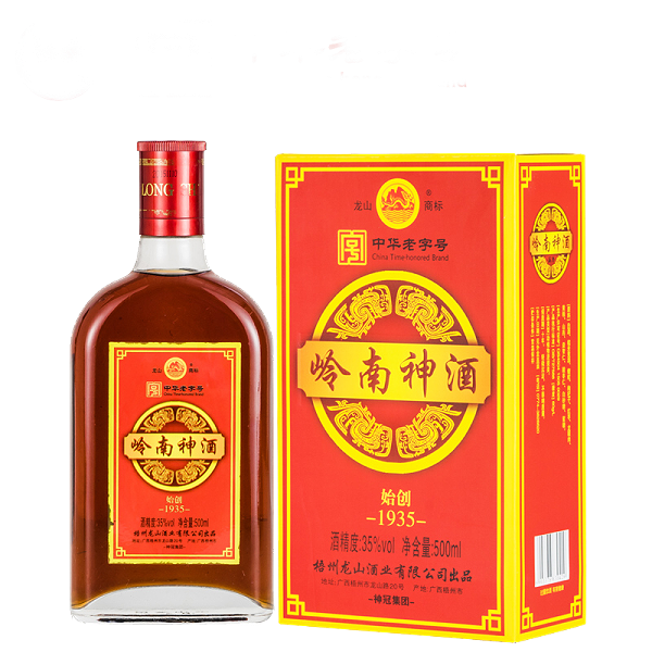 岭南神酒透明图带盒