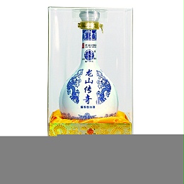 广西梧州龙山酒业代表酒型：龙山传奇